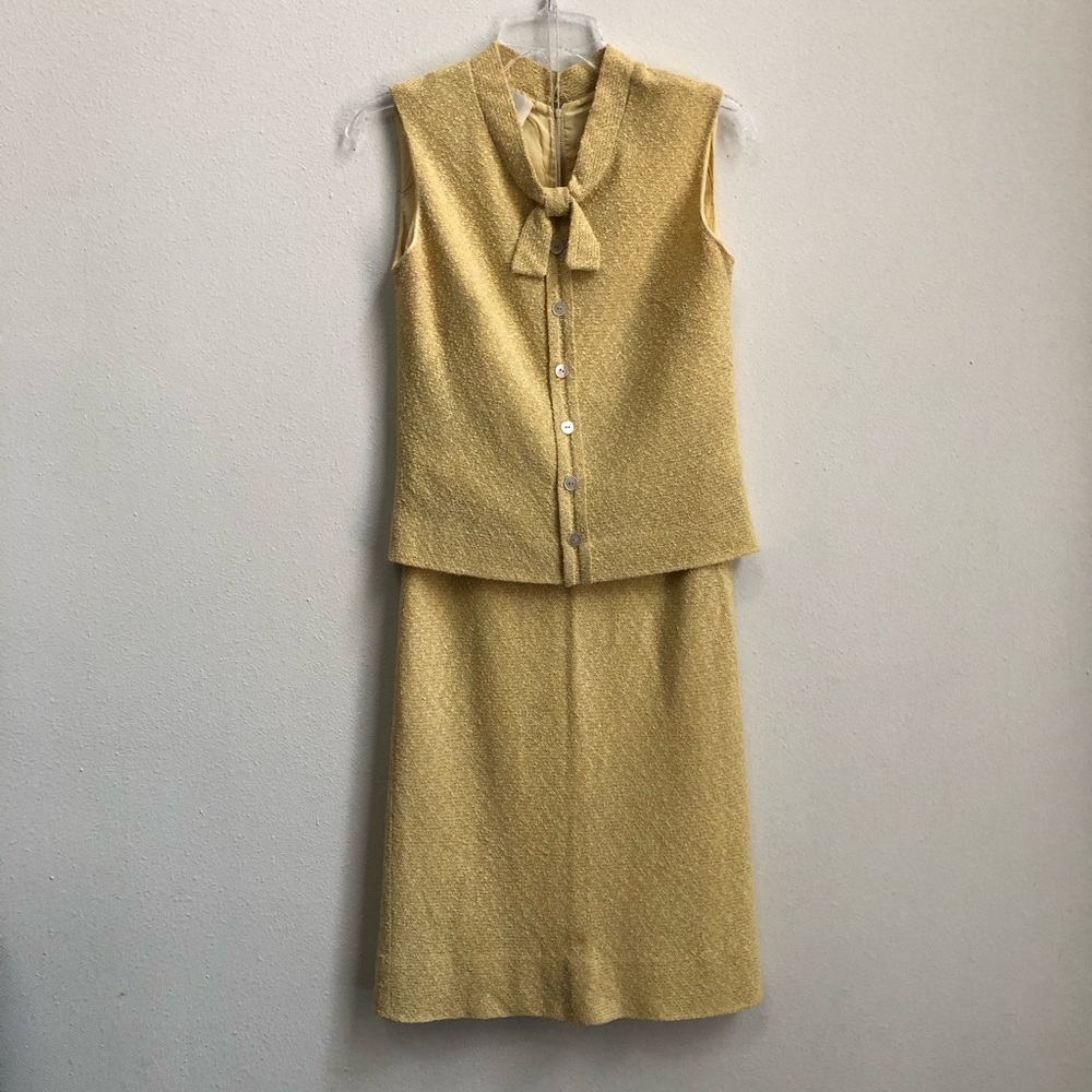 Vintage top and skirt set